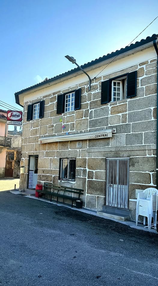 Het café bij ons op het dorp